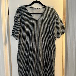 Uniqlo X Marimekko Jersey Short-Sleeve Dress, Size Small